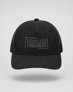 SUEDE TRUCKER CAP / MIDNIGHT BLACK / FORGED