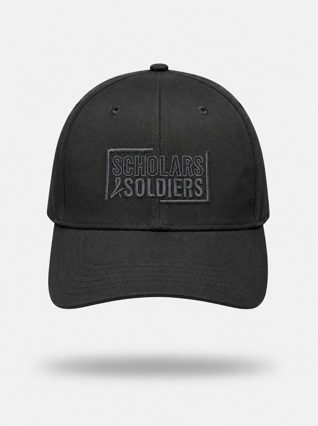 SIX-PANEL CAP / BLACK REFLECT / STEEL GREY