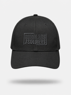 SIX-PANEL CAP / BLACK REFLECT / STEEL GREY