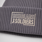 RIBBED BEANIE / URBAN SLATE