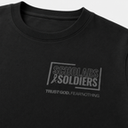SIGNATURE TEE / TRUST GOD / GREY