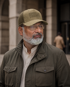 SUEDE TRUCKER CAP / OLIVE GREEN / COVERT