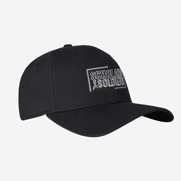 S&S SIGNATURE CAP / GREY ON BLACK